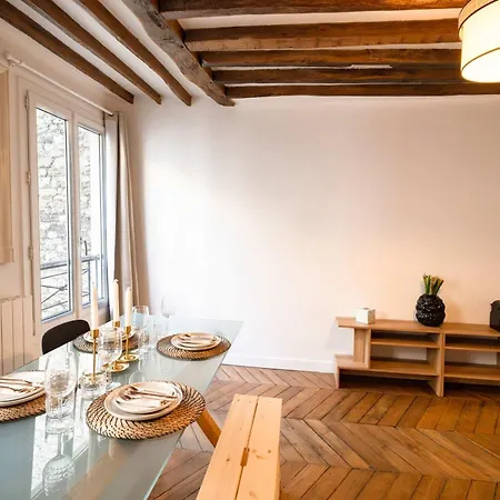 Apartman Typical Flat 4 Guests Neighborhood Párizs