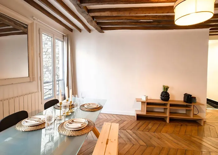 Apartman Typical Flat 4 Guests Neighborhood Párizs